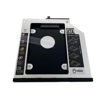 NIGUDEYANG 2nd SATA HDD SSD Жесткий диск Оптический отсек Caddy Рамка Корпус Адаптер для IBM Lenovo ThinkPad T500 W500 W700 43N3412