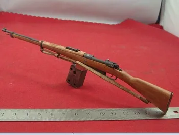 Военная модель спецназа времен Второй мировой войны 1: 6, металлическая винтовка Hanyang китайской национальной армии