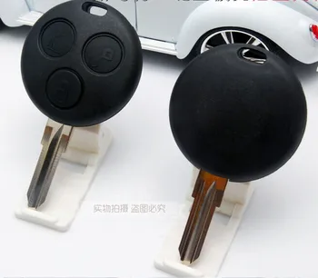 Дистанционный Брелок Shell Case Для Mercedes Benz Smart Remote Key Cover Замена Крышки 3 Кнопки Без Логотипа 5 шт./лот