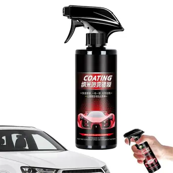 Керамический спрей для полировки автомобилей, Керамическое покрытие, спрей для автомобилей, Керамический спрей С гидрофобной формулой и УФ-защитным воском Также для автомобилей