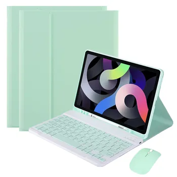Чехол Funda Для iPad 9-го поколения с Клавиатурой Для iPad 10 2 2021 2020 2019 Чехол для планшета 7-го 8-го поколения Клавиатура Teclado